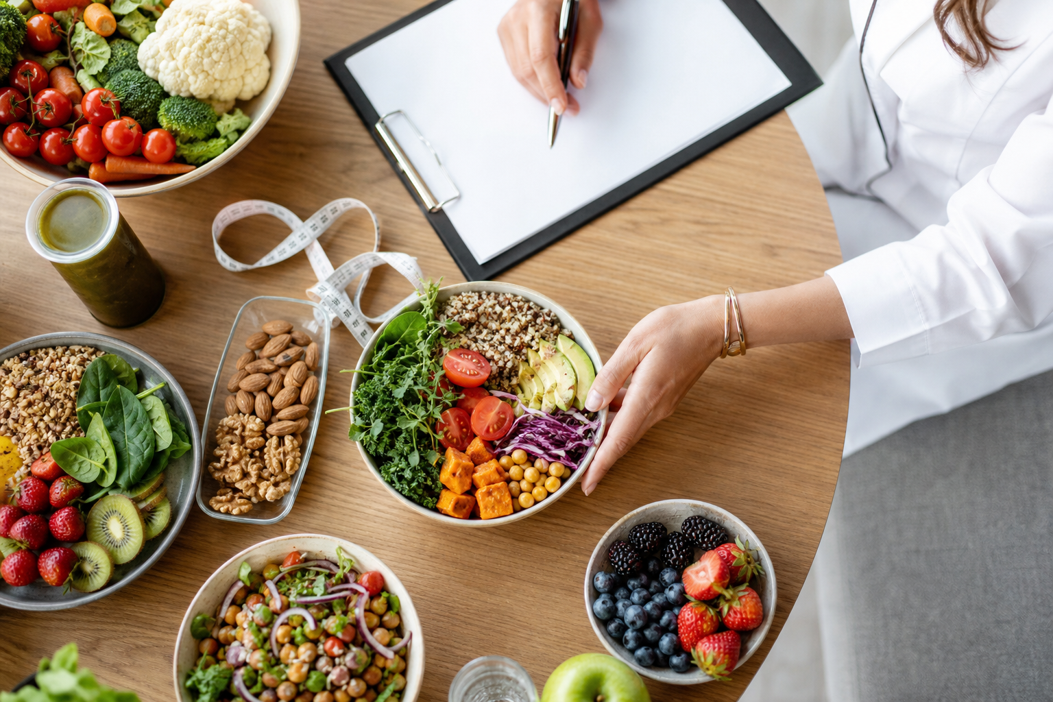 Forcerystrengtha diverse meal consultation session